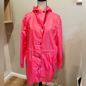 Joules Right As Rain Hot Pink Jacket size 12